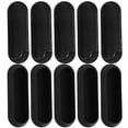 thumbnail image 6 of WHAMVOX 10pcs Plastic Recessed Pocket Door Handle Hidden Drawer Pull Insert Flush Finger Pull Cabinet Hardware for Cabinets Wardrobes Metal Cabinets, 6 of 8