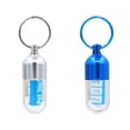 thumbnail image 1 of MasteelfCA Pet ID Name Address Holder Label Tag Storage Capsule Shape Case For Cat And Dog (Random Color), 1 of 7