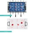 thumbnail image 4 of Best Choice Products 4-in-1 Multi Game Table, Childrens Arcade Set w/ Pool Billiards, Air Hockey, Foosball - Gray, 4 of 7