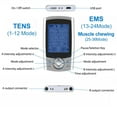 thumbnail image 4 of TENS Unit Rechargeable Muscle Stimulator EMS Dual Channel with 10 Reusable Electrode Pads 36 Modes for Back Neck Pain Muscle Therapy Pain Management Pulse Massager (Escalate), 4 of 11
