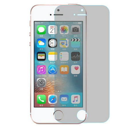 Insten iPhone SE / 5 / 5S Clear Tempered Glass LCD Screen Protector Film Cover for Apple iPhone SE / 5 / (Best Tempered Glass Screen Protector Iphone 5s)