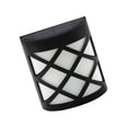 thumbnail image 1 of Cateissary Luz de pared con energía solar Patio exterior Jardín Patio Lámpara LED impermeable montada en la pared, N763 y luz blanca Iluminación y accesorios cambio de color Cateissary HA000941-03B, 1 of 1