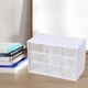 thumbnail image 3 of Caja organizadora de escritorio con cajones, caja antipolvo para cajones, organizador de escritorio con cajones. 9 Rejilla Blanca, 3 of 8