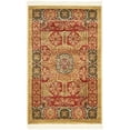 thumbnail image 2 of Traditional Cassia Collection Area Rug Red - 7'x10', 2 of 5