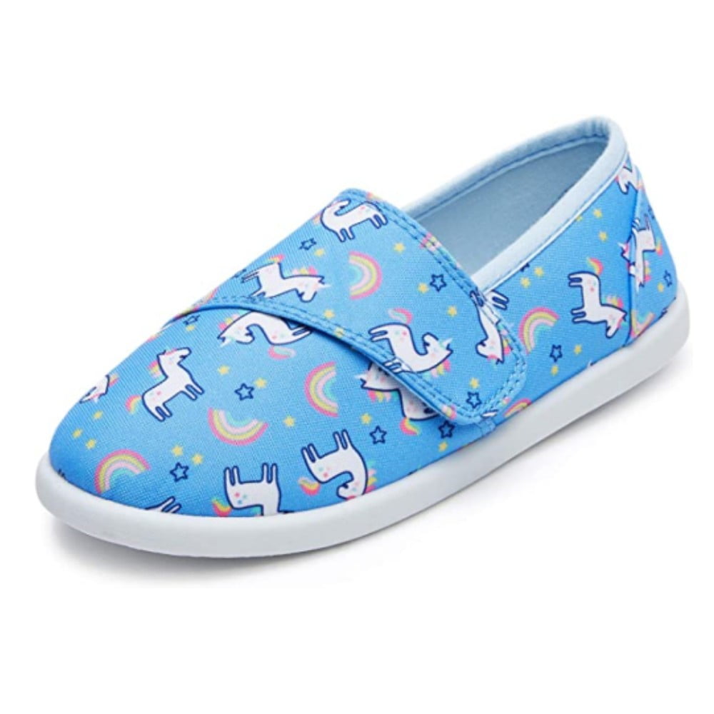 K KomForme Rainbow Unicorn Toddler Girls Sneakers Slip Casual Shoes For k-komforme-rainbow-unicorn-toddler-girls-sneakers-slip-casual-shoes-for