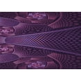 thumbnail image 1 of Ahgly Tapis Rectangulaire Lavable en Machine Intérieur Transitionnel Violet Profond, 8 Pieds x 10 Pieds, 1 of 7