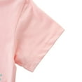 thumbnail image 5 of Xmarks Little Girls Summer Outfits Cute Tank Top and Shorts 2 Pcs Clothes Set Pink 5T, 5 of 9