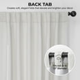 thumbnail image 4 of Half Price Drapes Birch Faux Linen Room Darkening Curtains For Bedroom and Living Room Curtains (1 Panel), Birch, 50W X 120L, 4 of 11
