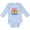 AE-Light Blue, variant on Inktastic Its My Birthday Circus Tent with Lion 1 Year Old Boys or Girls Long Sleeve Baby Bodysuit