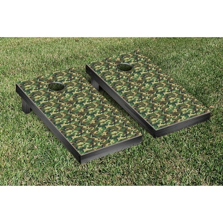 Victory Tailgate Woodland Camouflage Tailgate Size Cornhole Game Set