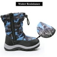 thumbnail image 3 of Apakowa Kid's Boys Girls Cold Weather Snow Boots (Toddler/Little Kid), 3 of 9