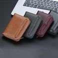 thumbnail image 5 of Bifold Slim Wallet for Men - Large Capacity Leather Front Pocket Men's Wallet, 5 of 5