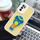 thumbnail image 3 of "Mantenga su iPhone con un aspecto fresco y divertido con una llamativa funda plateada mate de doble capa con diseño de dibujos animados", 3 of 4