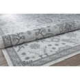 thumbnail image 4 of Freida FY30B Slate Vintage Farmhouse Light Gray Area Rug, 2'6"x4', 4 of 5