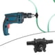thumbnail image 5 of Fiudx Bomba de Agua, Compacta, Autocebante, Plástico Duradero, Trasvase de Líquidos de Alta Eficiencia, para Doméstico En Jardinería, para Agricultores y Aficionados Al Bricolaje, 20-30 L/Min., 5 of 7
