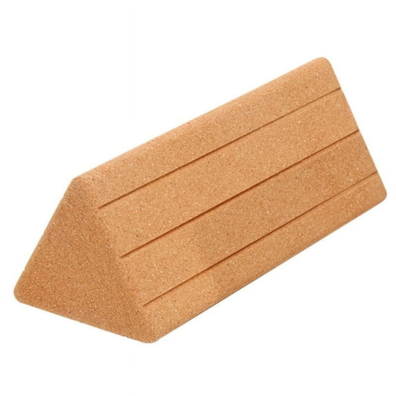 LEXSOMEO Triangle Cork Yoga Blocks Foam Yoga Blocks Fitness Bricks Pilates Meditation Accessories for Yoga Beginners Workout Accessories