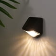 thumbnail image 3 of Mainstays Solar Powered Black LED Step Light, 3 Lumens, 3 of 7
