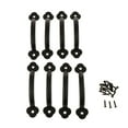 thumbnail image 2 of SM SunniMix, 102 x 22 mm, Black, Metal Alloy Cabinet & Furniture Pulls with Drawer Handle 8 Piece, 2 of 6