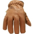 thumbnail image 2 of 212 Performance Fleece Lined Buffalo Leather Driver Winter Work Glove, TLDWP-08, 2 of 6