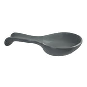 Mainstays Glazed Stoneware Spoon Rest, Gray