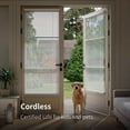 thumbnail image 4 of REGAL estate No Drill Cordless 1" Mini Blinds, PeelMount Adhesive Easy Install Light Filtering Window Blinds, 27" W x 48" H, White, 4 of 9