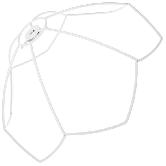 OUNONA Pendant Macrame Lampshade DIY Kit Frame for Light