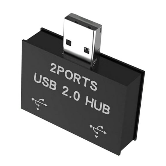 USB 2.0 A Male To 2 Female Splitter Hub Power Adapter For Mouse Keyboards