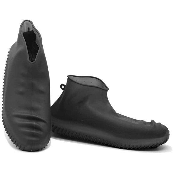 Waterproof Boot and Shoe Cover, Reusable Non Slip Rain and Snow Overshoe, Foldable Galoshes