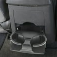 thumbnail image 2 of Rear Seat Center Console Cup Holder Box Assembly Compatible Replacement for 2005-2012 Nissan Pathfinder 2005-2015 Nissan Xterra 2005-2019 Nissan Frontiers 96965-ZP00C Black, 2 of 5