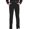 thumbnail image 2 of Styesk Men's Pants Men's Solid Color Washed Outdoor Elastic Mountaineering Drying Casual Pants, 2 of 7