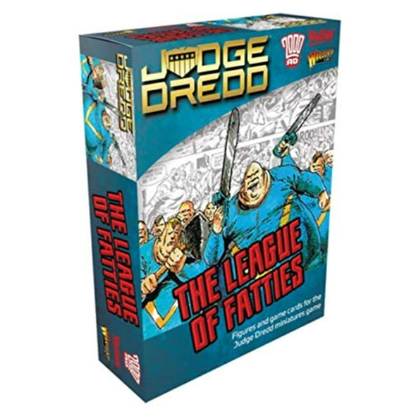 Warlord Judge Dredd The League of Fatties Figures for Judge Dredd Miniatures Table Top War Game 652410201
