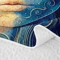 thumbnail image 5 of Homewish Magic Girl Quilt Full, Bohemian Sun and Moon Full Bedspread Sets, 3 Pieces 1 Coverlet and 2 Pillowcases, 5 of 7