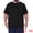 Black, variant on DARING DIVA Men's 100% Cotton Short Sleeves T-Shirt XL Black