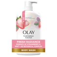 thumbnail image 1 of Olay Fresh Outlast Body Wash, White Strawberry & Mint, 1 of 10