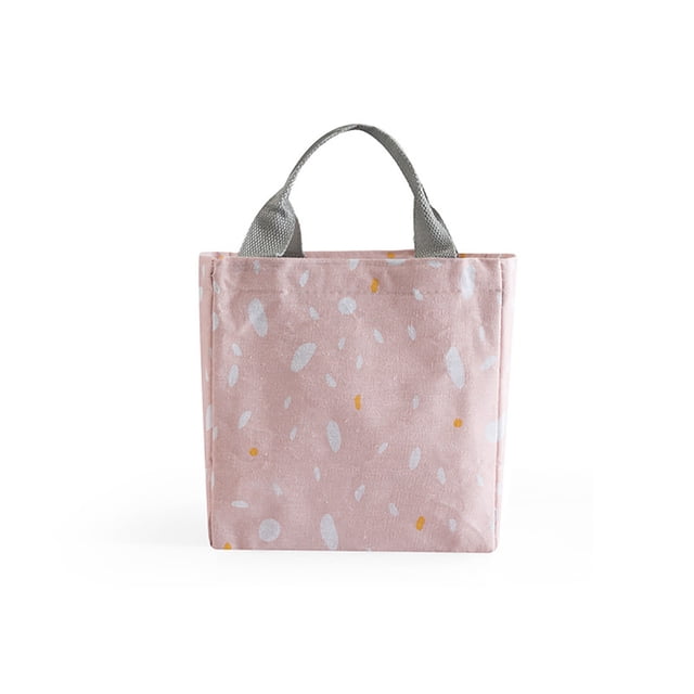 Cagogo Lunch Sac à, Sac de Rangement Thermique Isolé pour Aliments pour Travail Étude, Boîte Bento Portable de Voyage avec Poignée, Sac de Préparation de Repas Grande Capacité pour Hommes Femmes, Sac à Lunch Étanche pour Bureau Pique-Nique