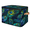 Multicolor 1, variant on ADECORIVY Peacock Storage Bin with Zipper Lid, Fabric Storage Baskets Boxes with Handles, Decorative Clothes Organizer Containers for Shelves, Wardrobe, Closet