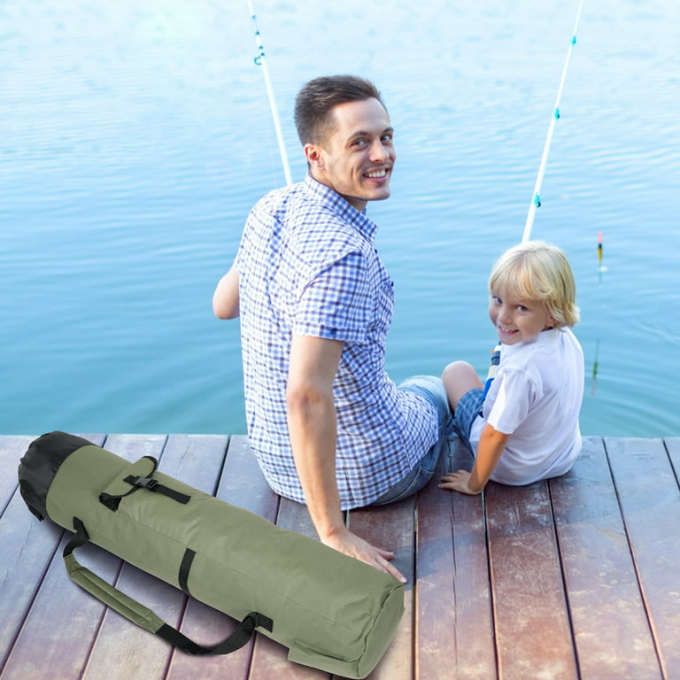 Littleduckling Fishing Tackle Bag Waterproof Durable Oxford