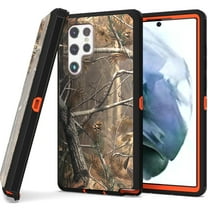 CoverON For Samsung Galaxy S22 Ultra Case, Military Grade Heavy Duty Full Body Phone Cover - Camo