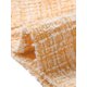 thumbnail image 5 of INSPIRE CHIC Vestido de cuerpo ajustado sin mangas de tweed con cuello barco para mujer elegante en naranja S, 5 of 6