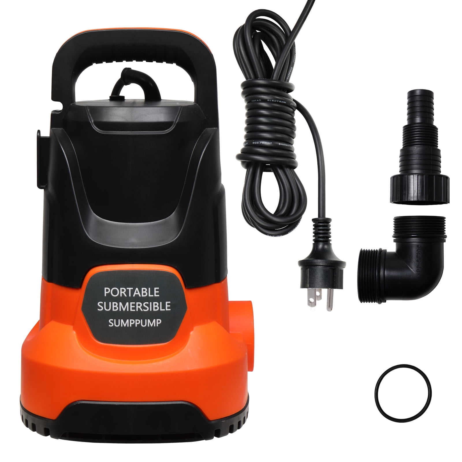 UBesGoo 750W 1HP Sump Pump, 3500 GPH Submersible Pump Water Pump, Swimming Pool Garden Pond Drain