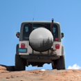 thumbnail image 5 of Abstract Moon Camper Spare Tire Cover Mountain Forest Waterproof Polyester Wheel Protectors Wheel Covers for Fit for SUV Truck Travel Trailer 13 Inch, 5 of 8