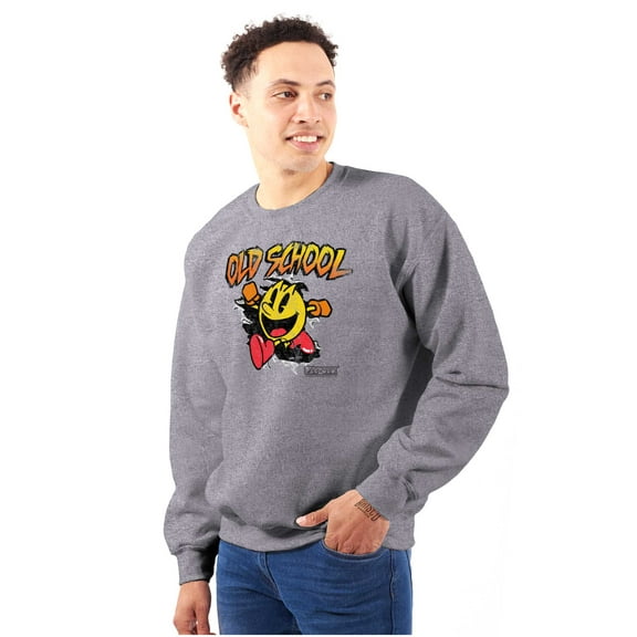 Retro Old School Arcade Game PACMAN Unisex Plus Size Sweatshirt Brisco Brands 2X