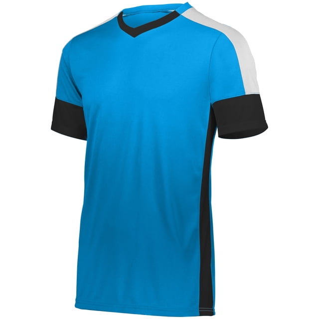 Wembley Soccer Jersey Xl Power Blue/Black/White