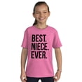 thumbnail image 4 of Best Niece Ever Cute Family Relative Girls Kids T Shirt Tees Teen Brisco Brands XS, 4 of 6