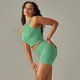 thumbnail image 5 of Conjuntos deportivos de verano para Yoga sin costuras, ropa deportiva para Fitness, ropa de gimnasio para mujer, chaleco, pantalones cortos, conjunto de chándal, trajes de entrenamiento, 5 of 5