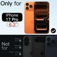 thumbnail image 2 of JETech Magnetic Case for iPhone 17 Pro 6.3-Inch Compatible with MagSafe, Shockproof Phone Bumper Cover, Anti-Scratch Clear Back (Orange), 2 of 5
