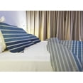 thumbnail image 6 of Inspired Surroundings 3-Piece Full/Queen Comforter Set, Blue Harper Stripe, 6 of 8