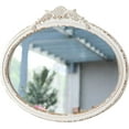thumbnail image 5 of Sintosin Wall Mirror 24"x18" Oval, Vintage Farmhouse Bathroom Mirror for Over Sink & Bedroom, 5 of 8