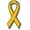 Gold- awareness, variant on Magnet Me Up Support Childhood Cancer Awareness Gold Ribbon Magnet Decal, 3.5x7 In, Vinyl Automotive Magnet