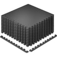 thumbnail image 1 of Alfombrillas Superjare para equipos de ejercicio, 12 unidades, 48 pies cuadrados, negras, 1 of 9